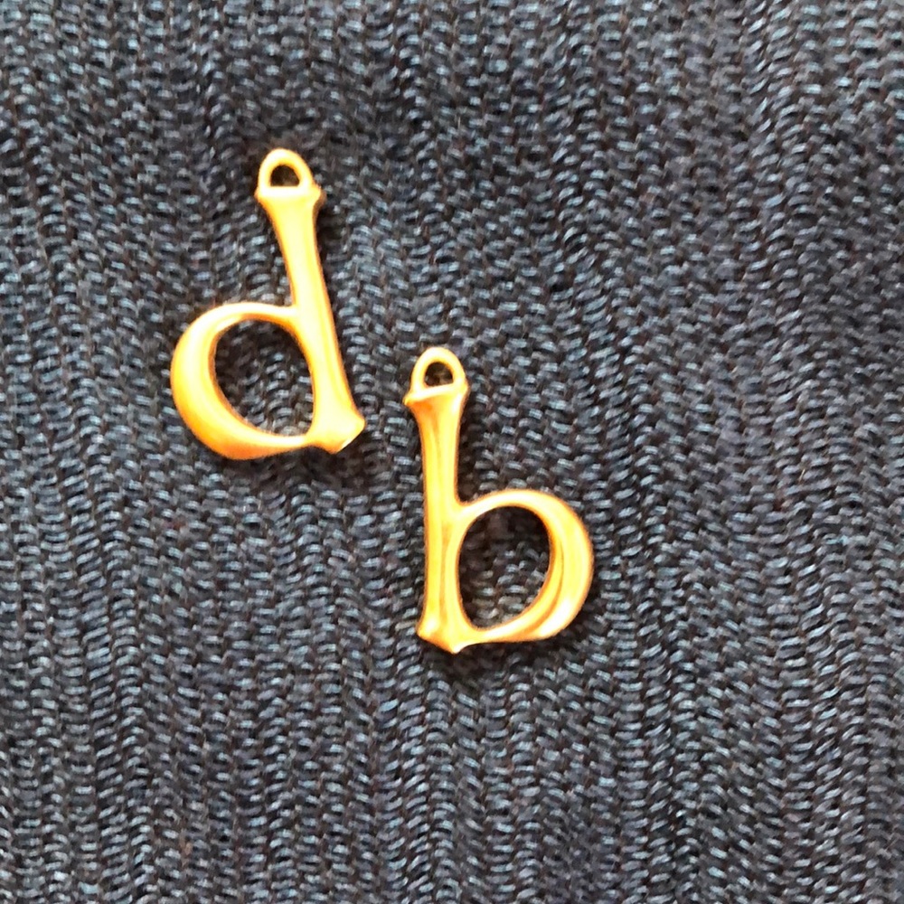 Robert Lee Morris Initial Charm